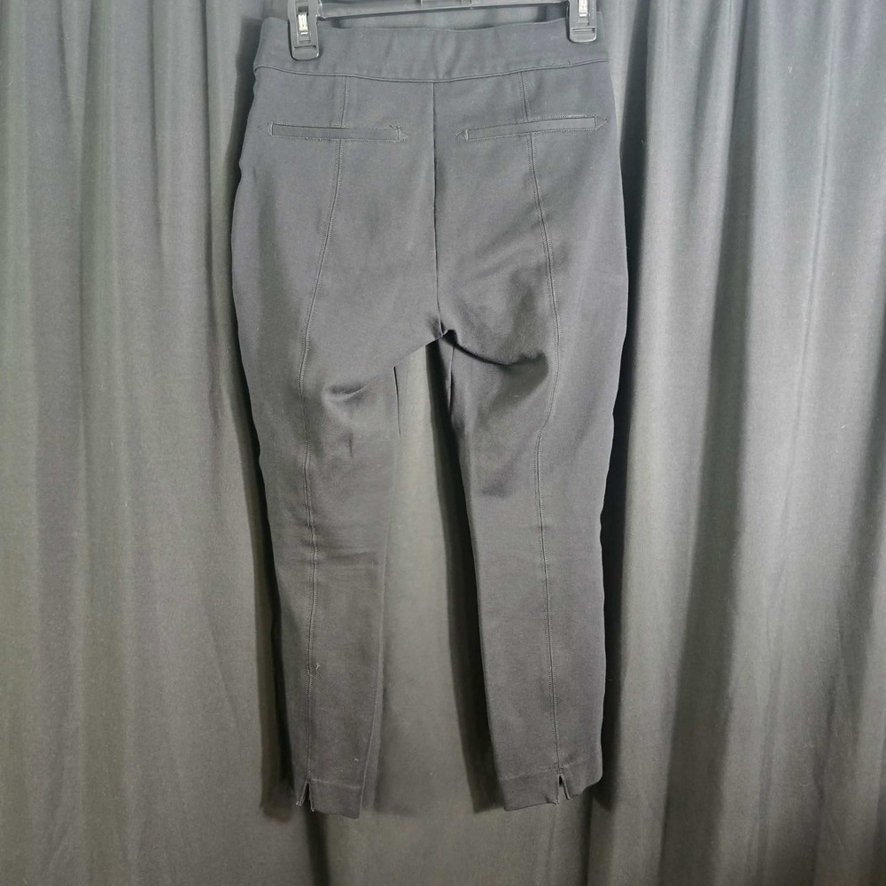 Spanx The Perfect Pant Slim Ankle Black Ponte Pull On Trousers Womens Small P - Picture 2 of 7
